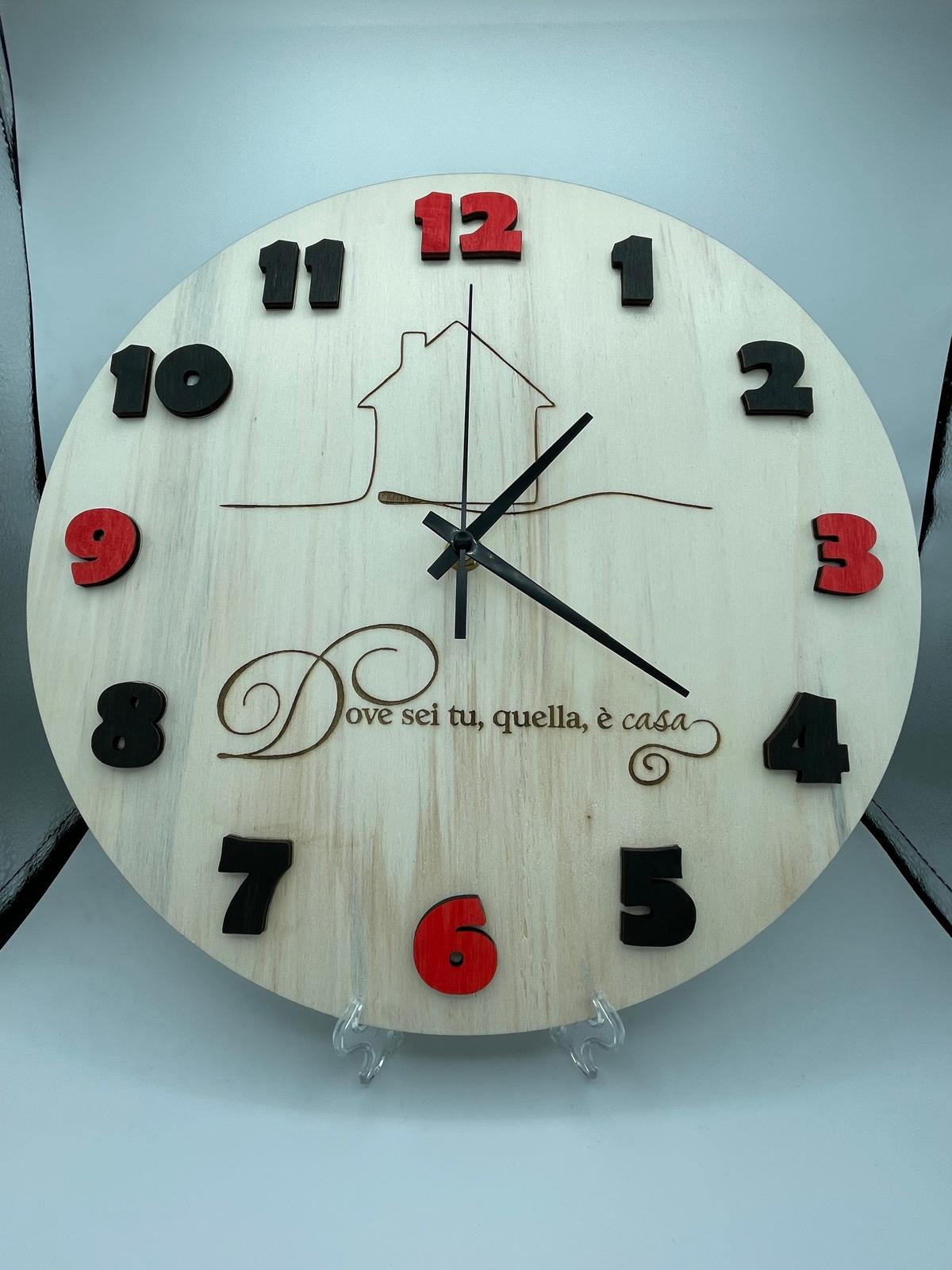 Orologi in Legno PERSONALIZZABILI